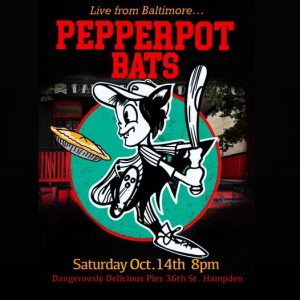 Pepperbot Bats at THE GROTTO with Rodney Henry